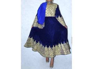 Vestidos Kuchi afganos Vestido kuchi vintage étnico tribal, vestidos de colores vibrantes tradicionales de fiesta Kuchi afgano/Pakistán - Product Image 4