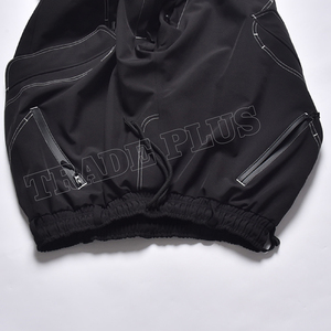 Pantalones de esquí al aire libre unisex de invierno, pantalones de snowboard de carga impermeables de gran tamaño, técnicas impresas a prueba de viento, diseño de pierna ancha - Product Image 2