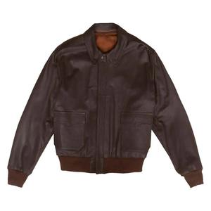 Veste universitaire en cuir personnalisée pour Streetwear Veste de mode en cuir pour hommes haut de gamme - Product Image 1