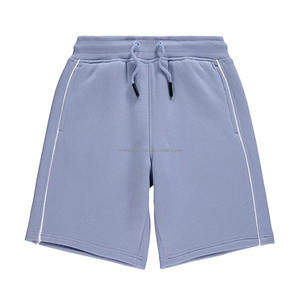 Vente en gros, nouveauté, t-shirts à manches courtes en polaire imprimés pour hommes, ensemble short, 100% coton polaire, shorts pour hommes - Product Image 5