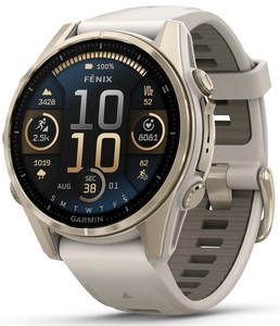 สมาร์ทวอทช์ Garmin fenix 8 คุณภาพสูง ขนาด 43 มม. หน้าจอ Sapphire AMOLED พร้อม GPS - Product Image 1