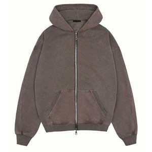 500GSM 600GSM Hommes Sweat à capuche vierge en coton épais et épais - Product Image 6