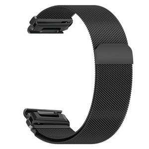 Correa de Reloj de Malla Milanesa QuickFit de 22 mm y 26 mm para Garmin Fenix 8 7 7X 6 6X <span class=keywords><strong>Pro</strong></span> 5 <span class=keywords><strong>5X</strong></span> Forerunner 965 955 945 Enduro2 - Product Image 5