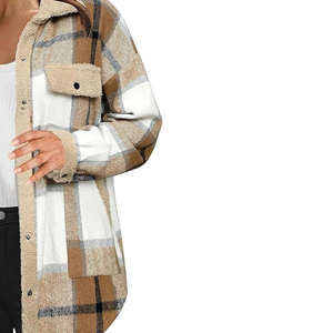 Camisa de Franela para Mujer de Alta Calidad, Secado Rápido, Diseño Personalizado, Mezcla de Algodón y Poliéster, Venta Directa de Fábrica - Product Image 6