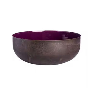 Cuenco de postre de aluminio de color antiguo de diseño clásico a precio bajo Cuenco de dátiles de chocolate de forma redonda de calidad de lujo - Product Image 5