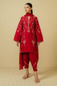 Vestido de invierno informal de alta calidad para mujer, decoración con botones, diseño de diseñador indio pakistaní, servicio AA Impex OEM ODM - Product Image 2