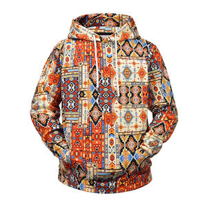 Venta caliente Hombres Sublimación Sudaderas con capucha para adultos Pull Over Hoodies Impresión personalizada Logo Sudaderas con capucha para hombres - Product Image 6