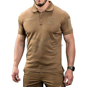Polo respirant tactique de qualité T-Shirt à manches courtes à séchage rapide Hommes Randonnée en plein air Entraînement tactique Sports - Product Image 6