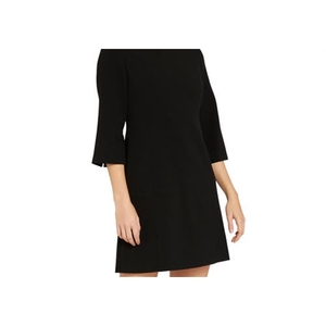 Abito Comodo Nero Alice + Olivia con Maniche a Tre Quarti Taglia 6 - per Donna d'Ufficio - Product Image 5