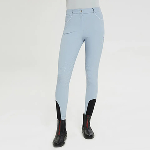2023 pantalones ecuestres duraderos de alta calidad para exteriores para mujer, pantalones para montar a caballo, mallas con bolsillo para mujer, mallas para mujer - Product Image 3