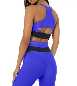 Prix d'usine, ensemble taille haute respirant pour femmes, lifting des fesses contrôle du ventre, yoga, fitness, logo personnalisé de grande taille - Product Image 4