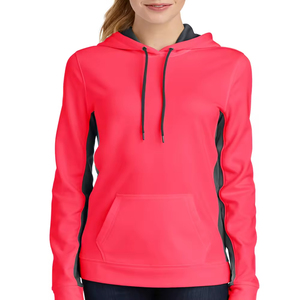 Prix bas, vêtements de rue en gros, sweat-shirts pour femmes de haute qualité personnalisés, faible MOQ, sweat-shirts pour femmes de couleur unie - Product Image 1