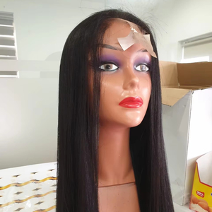 Os Droite Fermeture 6x6 HD Full Lace Perruque de Cheveux Humains pour les Femmes Noires En Gros Brésilien Vierge Cheveux HD Lace Front Perruque - Product Image 1