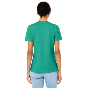 Camiseta de Mujer Personalizada con Logotipo Estampado, Estilo Urbano Informal, 100% Algodón, Lisa, de Manga Corta - Product Image 4