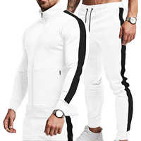 Conjunto Deportivo de Alta Calidad para Hombre, Diseño Nuevo, Informal, para Invierno/Verano, Tejido de Felpa, Transpirable