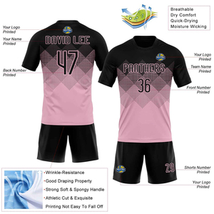 Uniforme de football personnalisé maillot de football professionnel short kit d'équipe respirant séchage rapide vêtements de sport durables approvisionnement d'usine - Product Image 3