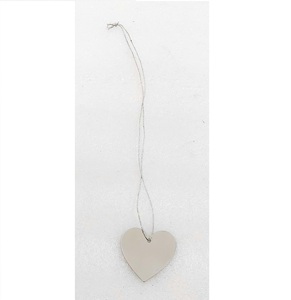 Colgante de Corazón de Metal Hecho a Mano, Brillante y Reflectante, Adorno Decorativo Colgante con Cuerda para Navidad, Festividades y Decoración de Eventos - Product Image 6