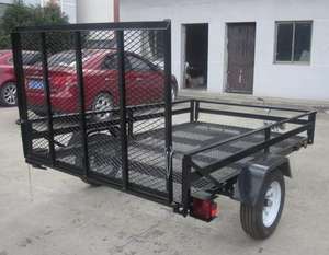 Semi-remorque à plateau plat de 40 pieds, 60 pieds, 2-3 tonnes, taille personnalisable, 3/4/5 essieux, remorque à benne basculante utilitaire de qualité supérieure - Product Image 4