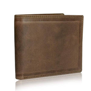 Meilleure vente Prix d'usine Vente en gros Portefeuille en cuir PU pour hommes Nouveau portefeuille en cuir sur mesure au design unique - Product Image 2