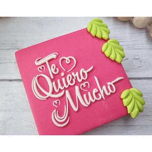 ตัวปั๊มนูนฟองดองสำหรับอุปกรณ์ตกแต่งเค้กดีไซเนอร์วาเลนไทน์ - Product Image 2