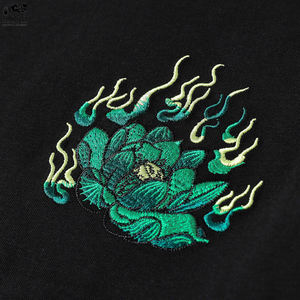 Camisetas Transpirables para Hombre, Bordadas, de Algodón, con Cuello Redondo, Cómodas, para Fitness, con Logotipo Personalizado Bordado, en Oferta - Product Image 6