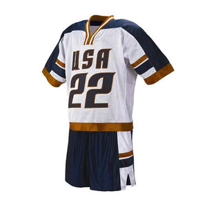 ODM Servicios OEM Alta calidad 100% Uniforme de lacrosse de poliéster de calidad pura Traje de equipo corto hecho a medida - Product Image 6