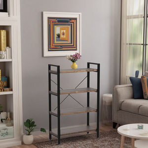 Afneembaar Ijzeren Opbergrek Voor Gereedschap Ruimtebesparend Ontwerp Zwart Moderne Stijl Voor Woonkamer Keuken Of Kantoor - Product Image 4