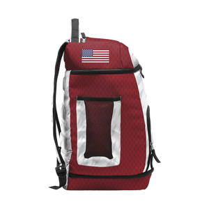 Sac à bandoulière de basket-ball Pro Level avec poche à ballon surdimensionnée sangle rembourrée en tissu résistant à l'eau et compartiments pour équipement supplémentaire - Product Image 3