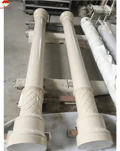 GuangZhou Brothers Stone - Columnas Redondas de Piedra Natural de Estilo Europeo, Diseño de Edificios de Lujo, Columnas Romanas de Mármol Sólido - Product Image 6
