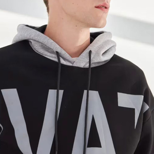 Pull à capuche doux et confortable en coton mélangé pour homme, coupe décontractée, idéal pour l'entraînement en salle de sport et l'utilisation décontractée. - Product Image 5