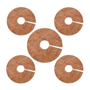 แหวนต้นไม้มะพร้าวแบบเจาะรู,แหวนต้นไม้ที่ไม่ทอที่คลุมด้วยหญ้าแบบวงกลมเจาะรูที่ปรับแต่งได้ - Product Image 1