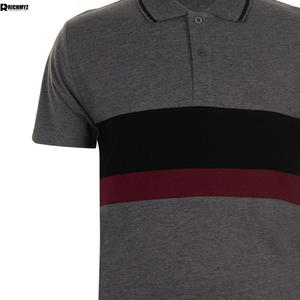 Camisetas Polo Personalizadas de Alta Calidad al por Mayor, Camisetas Polo de Algodón con Logotipo Bordado, Patrón Sólido, Camisetas de Golf Personalizadas para Hombre - Product Image 5