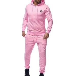 Venta al por mayor de fábrica, conjuntos de forro polar deportivo personalizado para hombre, chándal acampanado ajustado y de gran tamaño lavado con ácido para invierno, precio barato - Product Image 4