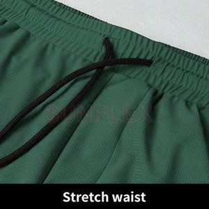 กางเกงเทรนนิ่งลำลองผู้ชายผลิตจากโรงงาน เอวยางยืด แห้งเร็ว ระบายอากาศได้ดี น้ำหนักเบา ดีไซน์สั่งทำได้ รูปแบบโดดเด่น - Product Image 4