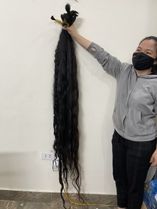 Le plus long ondulé vietnamien en vrac cheveux humains Premium Double Super Double qualité - Product Image 3