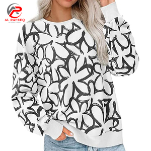 Femmes à manches longues pulls décontractés automne hiver manteau tricoté avec toute la décoration sweat en tricot à simple boutonnage - Product Image 1