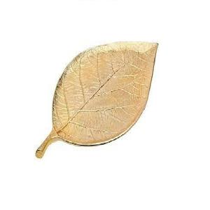 Plateau de service en bois unique pour la décoration de table de fête de mariage, plateau de service rond en métal et en bois pour hôtel - Product Image 2