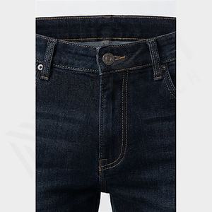 Jeans de Mezclilla para Hombre, Corte Slim Recto, Ajuste Regular, Largos, Cómodos, Transpirables, Tallas Grandes, Otoño-Invierno, Secado Rápido, Color Personalizado - Product Image 4