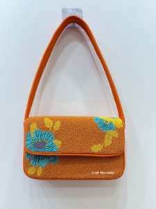 Nouveau lancement femmes mode perlé sac à main sac à main grande capacité sacs à main durables avec fermeture de couverture prix d'exportation compétitif - Product Image 4