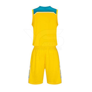 100% poliéster hombres baloncesto Jersey uniforme personalizado equipo desgaste impreso ropa deportiva equipo Logo directo de fábrica al por mayor adultos - Product Image 3