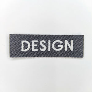Étiquettes tissées personnalisées de haute qualité, production rapide, étiquettes de bordure de vêtements, étiquettes tissées pour t-shirts - Product Image 3