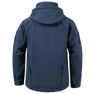 Veste Softshell de Fitness pour Homme de Meilleure Qualité Coupe-Vent Imperméable Respirante Revêtement en Polyester Toile Matériel Hiver - Product Image 6