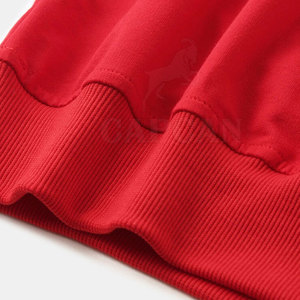 Sweat à capuche d'hiver respirant de haute qualité pour hommes Sweat-shirt technique de teinture unie à motif uni avec logo personnalisé - Product Image 5
