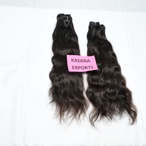 Vente en gros de cuticules vietnamiennes vierges alignées Paquet de couleur naturelle noir tressage de femmes cheveux humains style vague extensions brutes - Product Image 5