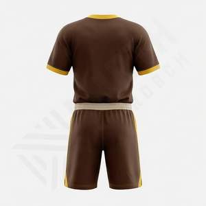 Ensemble d'uniformes de football américain personnalisés en gros, haute qualité, respirant, anti-UV, séchage rapide, grande taille, logo personnalisé, vêtements d'équipe performants - Product Image 2