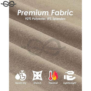 Suéteres Casuales de Hombre, Corte Ajustado, Manga Larga, Tejido de Punto, Cuello Alto con Cierre, Transpirables, Cómodos para Uso Diario en Invierno - Product Image 5