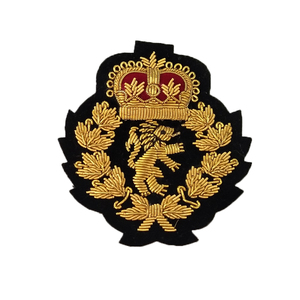 Conception professionnelle vente en gros badges brodés à la main pour uniforme décontracté entièrement personnalisé No quantité minimale de commande - Product Image 4