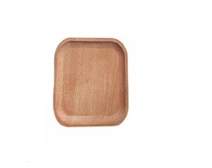Plateau de service en bois de style rustique en bois durable pour servir des repas et des centres de table décoratifs - Product Image 1