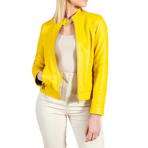Nouvelle mode de veste pour femme en peau de mouton véritable Logo personnalisé tricoté respirant imperméable coupe-vent fini Offre Spéciale élégant - Product Image 5