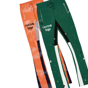 Ensemble survêtement personnalisé 2 pièces Survêtement brodé sinistre d'hiver Survêtement pull à capuche avec fermeture éclair Ensembles survêtements pour hommes - Product Image 3